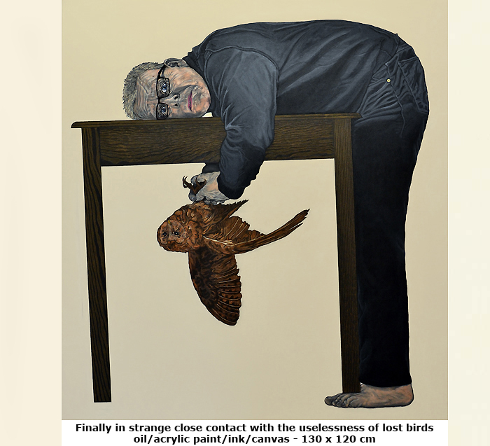 Finally in strange close contact